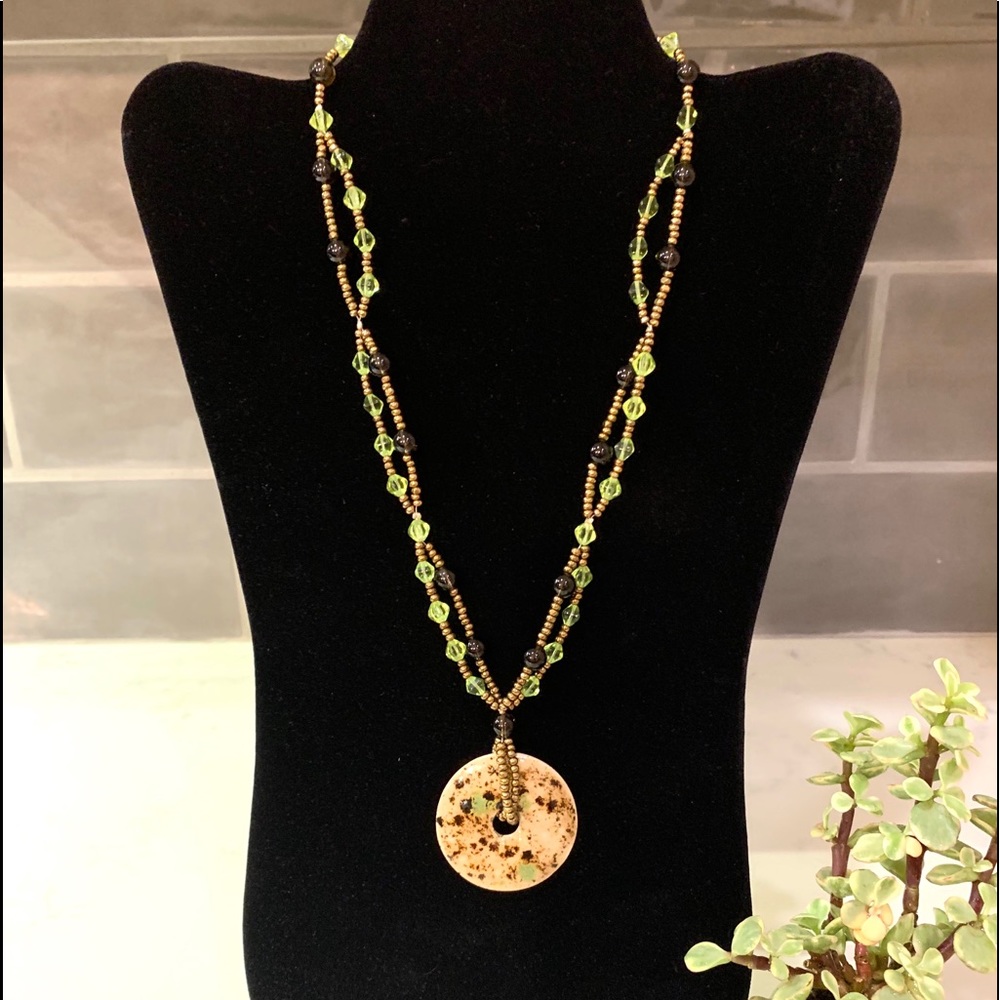 Fun handmade beaded necklace